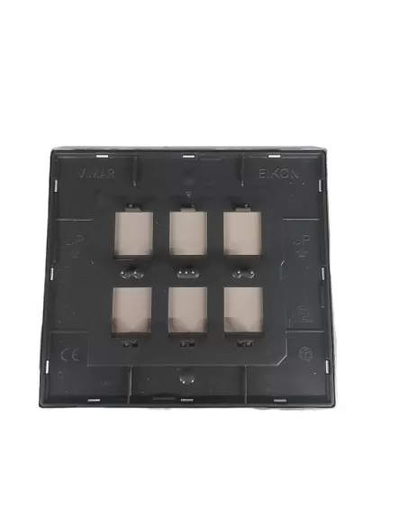 Vimar 21663.73 Plaque 3 modules Gris perle