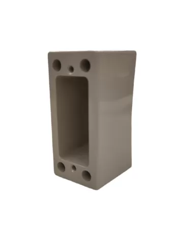 Vimar 09956 Boîte murale inférieure 1 m D40 mm Ivoire