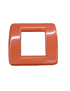 Vimar 17093.03 Plaque ronde 1-2 modules Corail