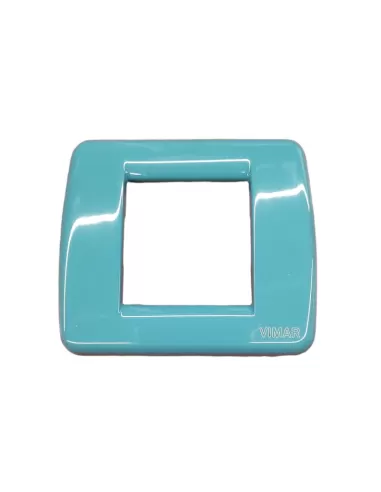 Vimar 17093.06 Assiette ronde 1-2 modules Turquoise