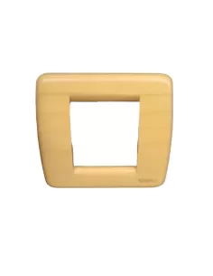 Vimar 17093.51 Round Plate 1-2 Modules Maple Wood