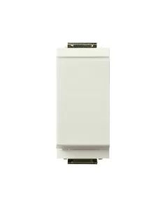 Vimar 17000.B Idea schmaler Modulschalter 1P 10Ax weiß nur für unterstützt 2 Module