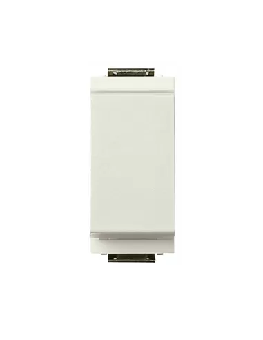 Vimar 17000.B Idea schmaler Modulschalter 1P 10Ax weiß nur für unterstützt 2 Module
