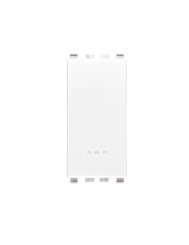 Vimar 20120.B Eikon Series White Relay Touch Switch