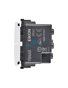 Vimar 20062.B Due Pulsanti Interbloccati No+No 10A Bianco 2