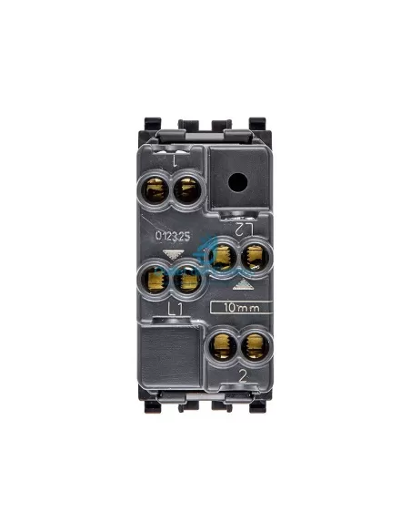 Vimar 20062.B Deux boutons imbriqués Non+Non 10A Blanc