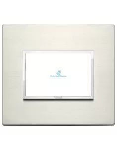 Vimar 21653.08 Placa 3 módulos Titanio Evo
