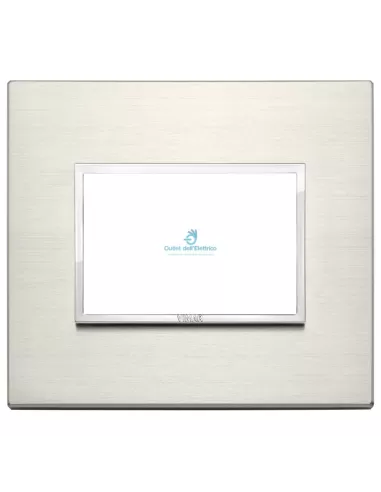 Vimar 21653.08 Plaque Evo en titane à 3 modules