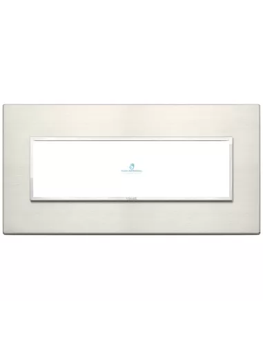 Vimar 21657.08 Placa Titanio Evo 7 módulos