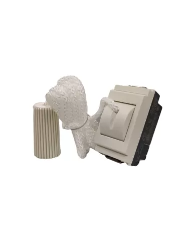 Vimar Idea 16084.B 1P N° 10A Bouton-poussoir Cordon à tirer blanc