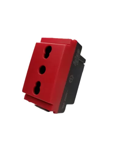 Vimar Idea 16203.R 2P T 16A P17/11 Red Socket