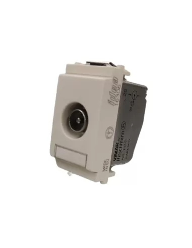 Vimar Idea 16306.20.B Prise TV PAS 20 dB mâle blanche