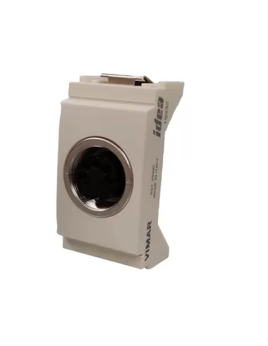 Vimar Idea 16332.B Connecteur DIN 41524 5P Blanc