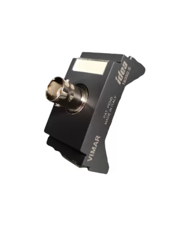 Conector BNC Vimar Idea 16350.S para cables soldados, color gris