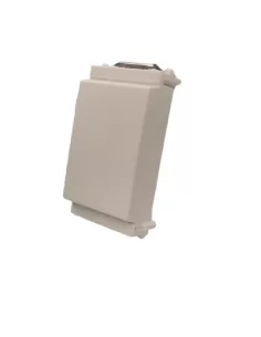 Vimar 16542.B Idea Cache-trou avant lisse blanc