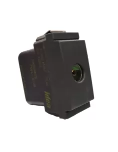 Toma TV Módulo Estrecho Vimar 17051 Idea - Coaxial - Pasante compatible solo con soportes de 2 módulos