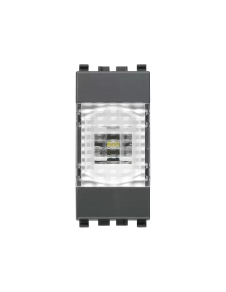 Vimar 20381.012 Lampada Led 1 Modulo 12V Grigio