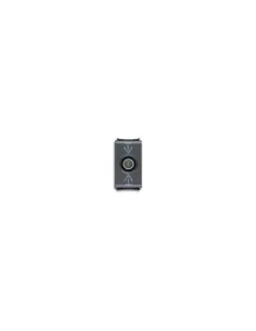 Abb elos tv//sat conector pasante macho 5db