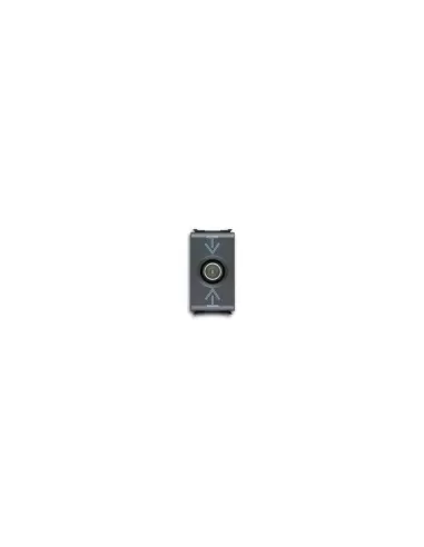 Abb elos tv//sat socket pass-through male connector 5db