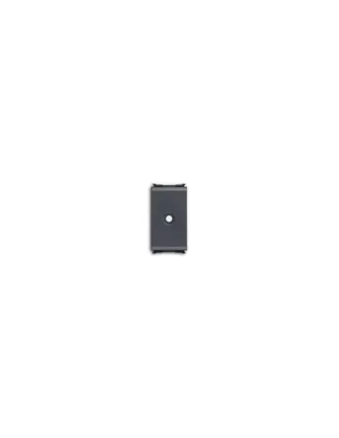 Abb elos 1-place hole cover with cable exit hole