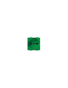 Abb prise bivalente claire 2p t 16a p30//p17 vert 2csk1111ch