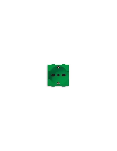 Abb prise bivalente claire 2p t 16a p30//p17 vert 2csk1111ch