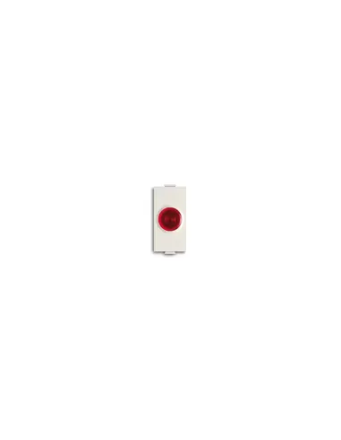 Abb chiara spia con diffusore luminoso rosso 2csk1312ch