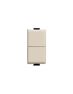 Bticino magic tt matix marfil doble botón 1p no a5055