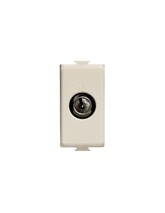 Bticino magic tt matix ivoire prise TV terminal pass-through a5173pt