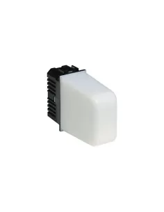 Bticino magic tt matix spéculum ivoire 12v lampe de signalisation led blanche a5386//12b