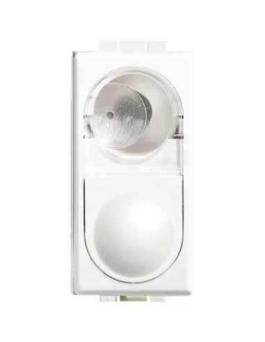 Support de lampe indicateur vert Bticino Luna c4371v