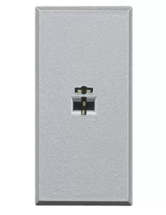Bticino axolute connecteur hi-fi clair point-ligne hc4293