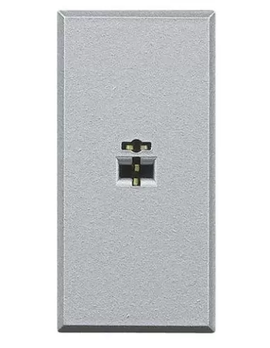 Bticino axolute connecteur hi-fi clair point-ligne hc4293