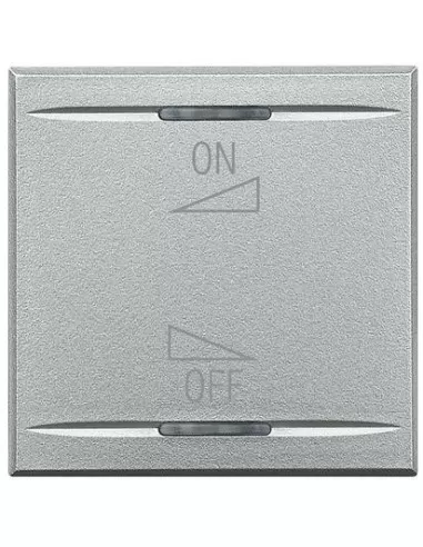 Cubierta transparente Bticino Axolute con regulación de encendido y apagado hc4911//2ai