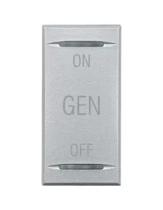 Bticino axolute cubierta de llave transparente de encendido y apagado gen hc4911af