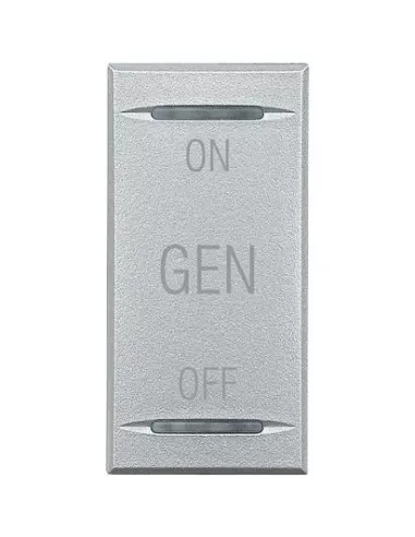 Bticino axolute clear on off key cover gen hc4911af