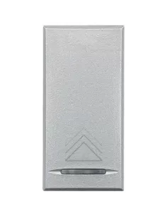 Bticino hc4915ad cache clé axolute 1 module symbole variateur gris clair