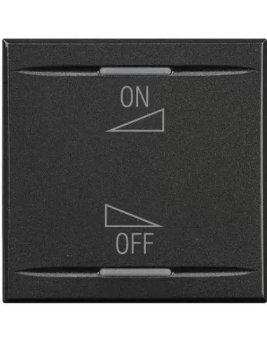 Bticino axolute couvercle foncé on off régulation hs4911//2ai