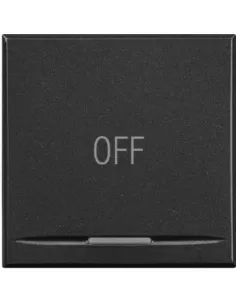 Funda para llave Bticino Axolute Dark, 2 unidades, HS4915//2AA