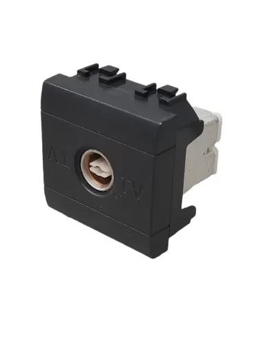 Bticino l4201p//2 Prise TV traversante 2 modules Living International