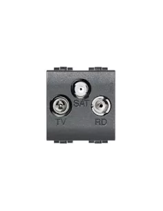 Toma bticino tv//rd//sat derivada de l4210d living international