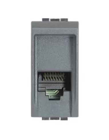 Connecteur Bticino rj12 6//6 living international 1 module l4258//12
