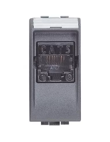 Bticino l4261at6 prise rj45 utp catégorie 6 btnet living international