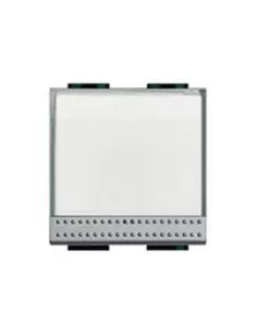 Bouton badge nominatif Bticino light tech 24v 10a nt4040 light tech
