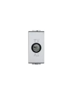 Prise TV pass-through mâle Bticino light tech nt4202p light tech