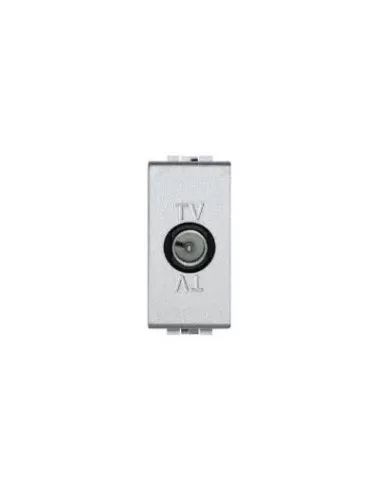 Prise TV pass-through mâle Bticino light tech nt4202p light tech