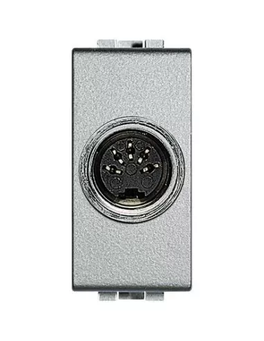 Conector hi-fi de cinco polos Bticino Light Tech NT4292 Light Tech