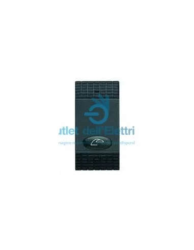Bticino light tech nt4921lc cache-clé sérigraphié avec symbole lampe de table