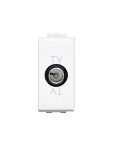 Prise TV pass-through mâle légère Bticino n4202pt