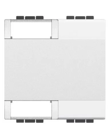 Funda de llave personalizable Bticino Light 2 funciones 2 módulos n4911m2tn